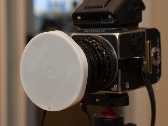 Plastic Lee cap for the filter adapter fitted on to lens hood